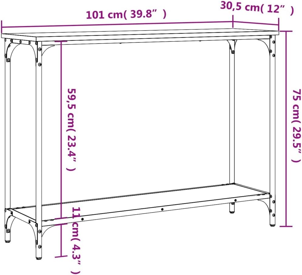 Multi-Layer Console Shelf 🪴✨ | Storage Display Table for Home & Outdoor