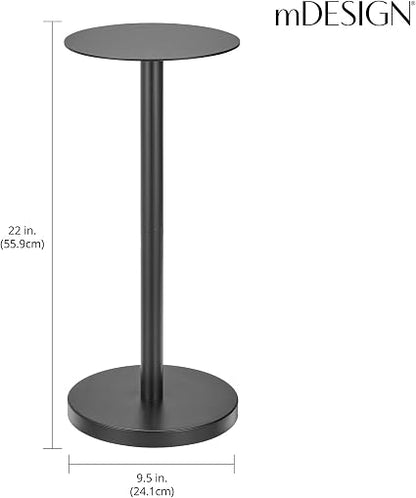 Modern Glass Side Table 🪟✨ | Minimalist Sofa & Bedside Drink Table