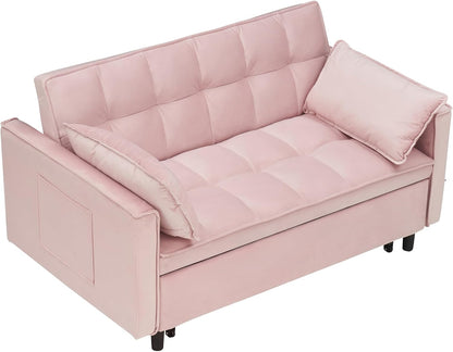 Velvet Floor Lounge Sofa 🛋️✨ | Convertible Soft Seating for Living Room & Bedroom