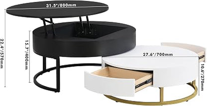 Modern Storage Coffee Table 🪑✨ | Lift-Top Compartment Living Room Table