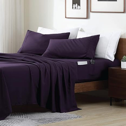 🛏️ Ultra Soft Microfiber Pillowcase Set – Breathable Bedding Comfort ✨