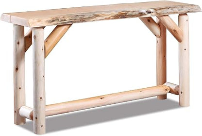 Rustic Cedar Coffee Table 🌲✨ | Farmhouse Wooden Living Room Table