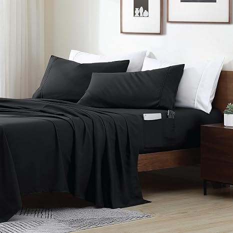 🛏️ Ultra Soft Microfiber Pillowcase Set – Breathable Bedding Comfort ✨
