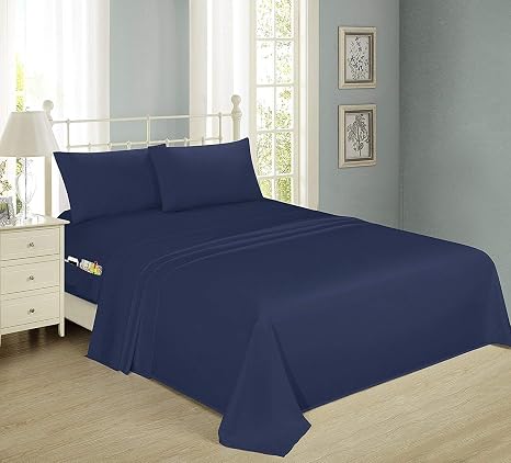 🛏️ Ultra Soft Microfiber Pillowcase Set – Breathable Bedding Comfort ✨