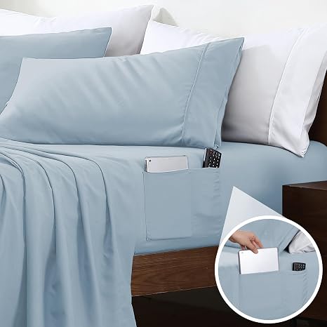 🛏️ Ultra Soft Microfiber Pillowcase Set – Breathable Bedding Comfort ✨