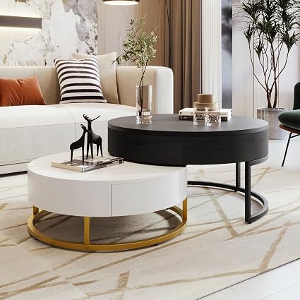 Modern Storage Coffee Table 🪑✨ | Lift-Top Compartment Living Room Table